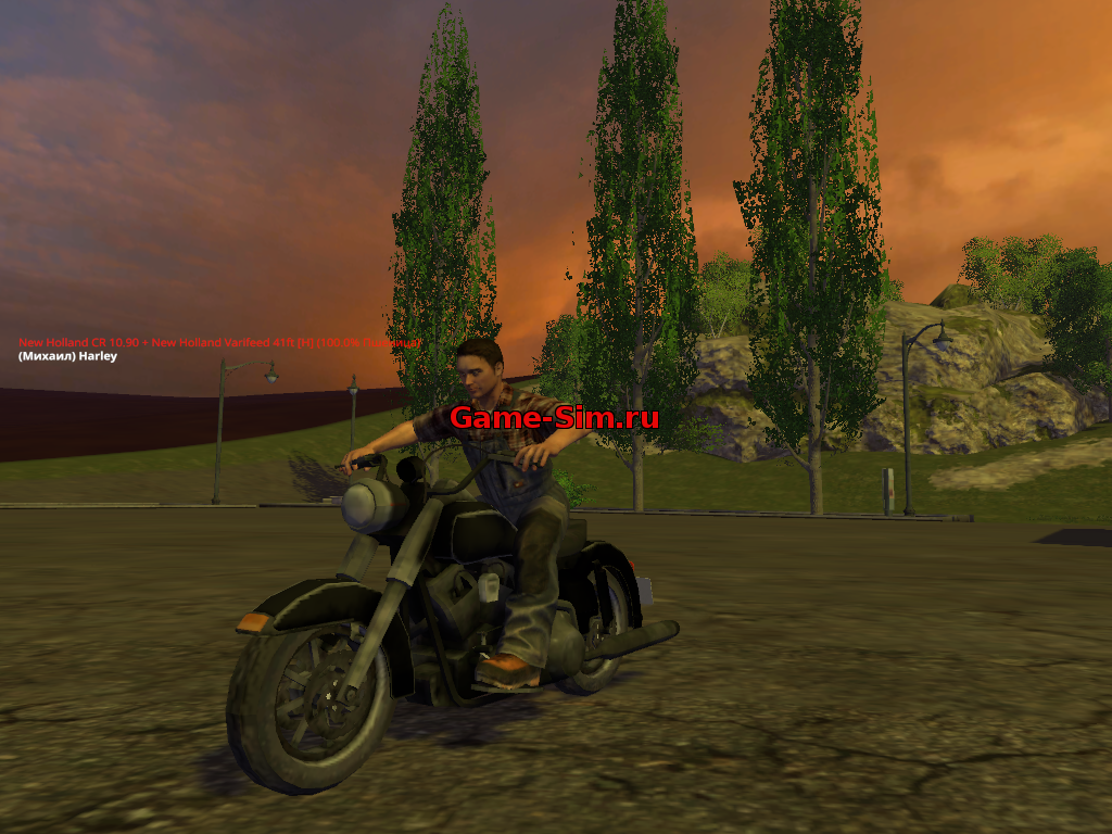 Мод мотоцикл Harley