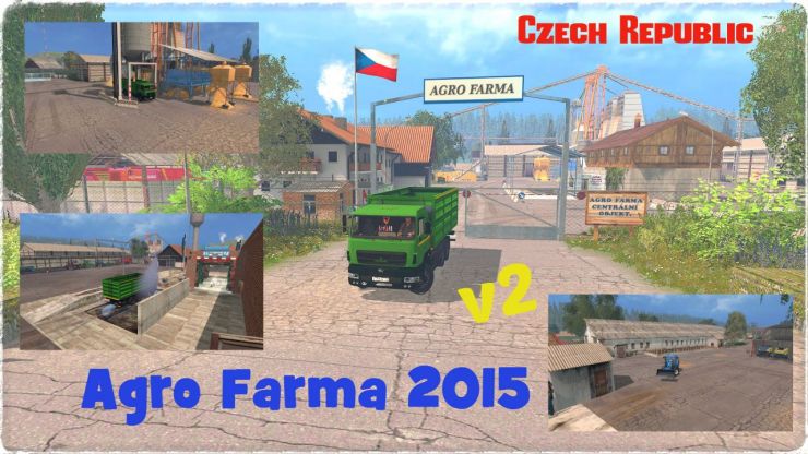 Агро Фарма 2015 CZ Карта v 3.0