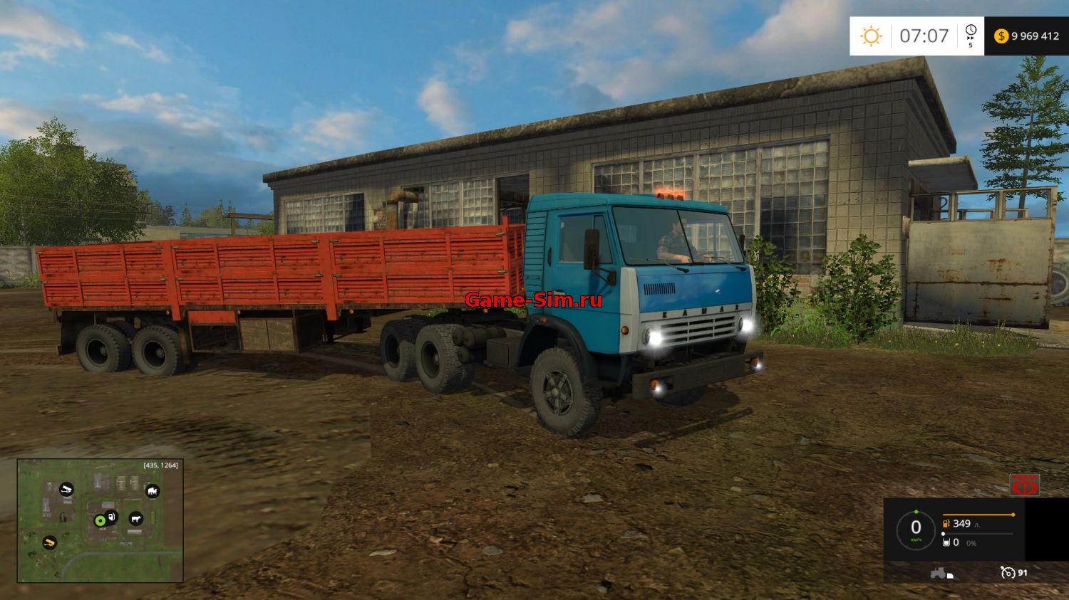КамАЗ-5410 и полуприцеп ОдАЗ_9370