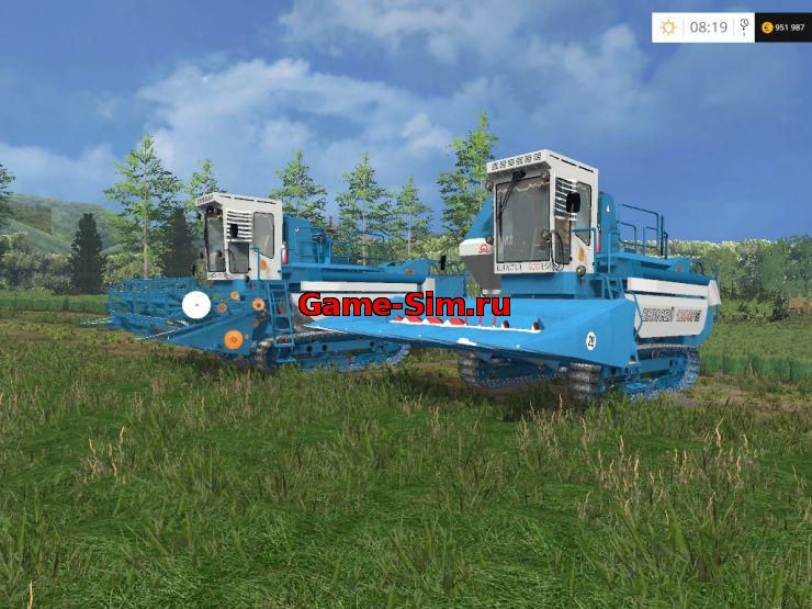 мод "Енисей-1200РМ" для Farming Simulator 2015