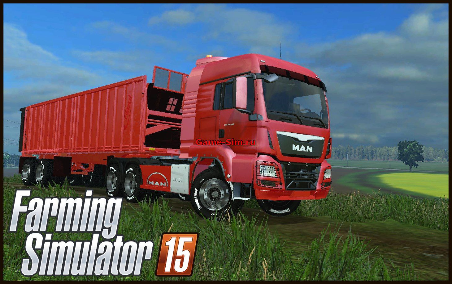 MAN TGS 18.440 6×4 & Fliegl ASS 2101
