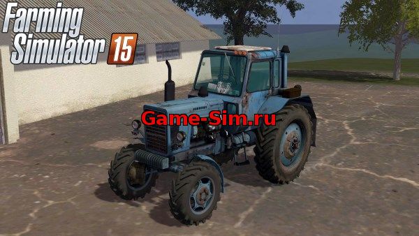 Отличный мод старого трактора с качественными текстурами MTZ 82